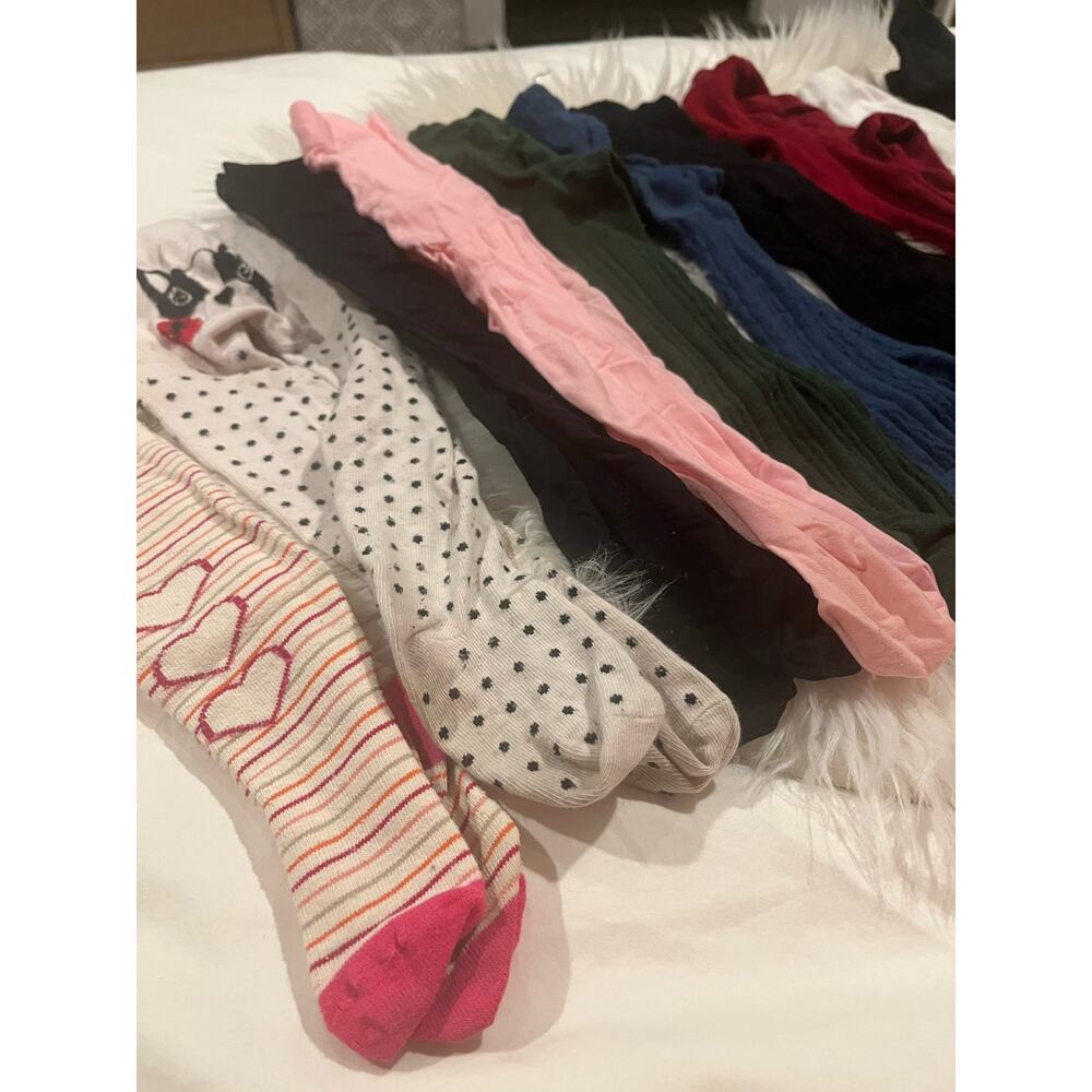 Bundle of 14 Baby Tights